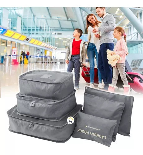 MALETA BOLSO MULTIFUNCIONAL+6 ORGANIZADORES GRATIS|+Organización -Estrés