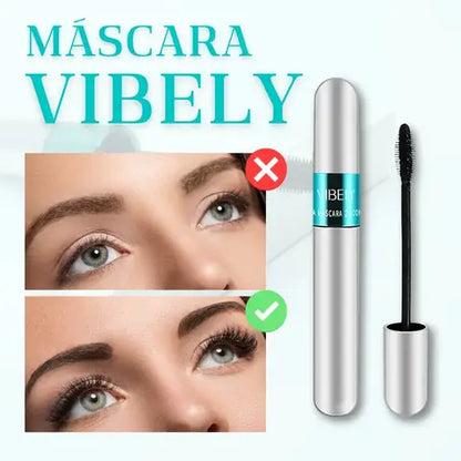 2X1 EyeLash® :Mascara Profesional para Pestañas y Cejas de fibra de Seda 4D