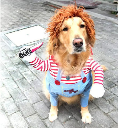 Convierte a tu mascota en CHUCKY 🔪🐶