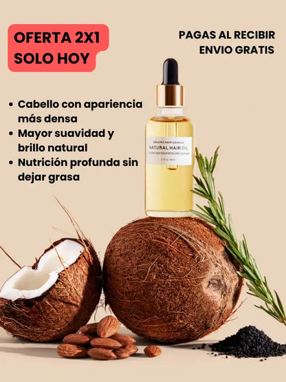 AMAZING HAIR SAVIOUR 2X1 | NUTRICIÓN INTENSA PARA UN CABELLO CON MÁS VIDA🍃