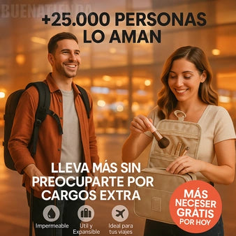 MALETA VIAJERA PREMIUM ORIGINAL: Cabe TODO lo que quieras en un solo lugar🛫