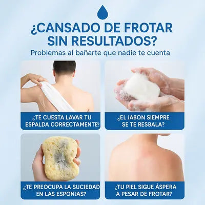 ExfoliantBand®: 2X1 Estropajo que renueva tu piel en cada ducha