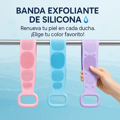 ExfoliantBand®: 2X1 Estropajo que renueva tu piel en cada ducha