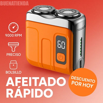 AFEITADORA PREMIUM 9000RPM DE BOLSILLO|Precisión y velocidad🔥
