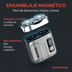 AFEITADORA PREMIUM 9000RPM DE BOLSILLO|Precisión y velocidad🔥
