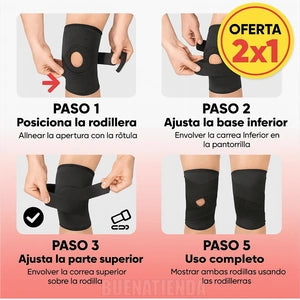 Rodillera Meniscal Premium 2X1 🦵 Más estabilidad, menos molestia | muévete sin miedo
