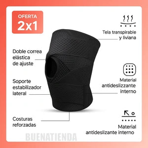 Rodillera Meniscal Premium 2X1 🦵 Más estabilidad, menos molestia | muévete sin miedo