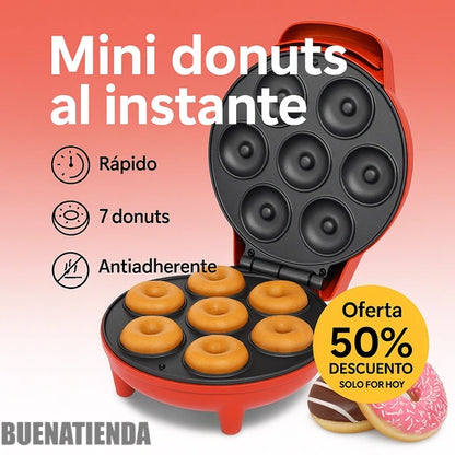 Máquina para hacer mini donas en segundos | DONUTPRO + E-BOOK CON +100 RECETAS🍩