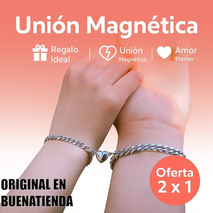 Pulsera Magnética Corazón | Regalo perfecto para Amor y Amistad💕