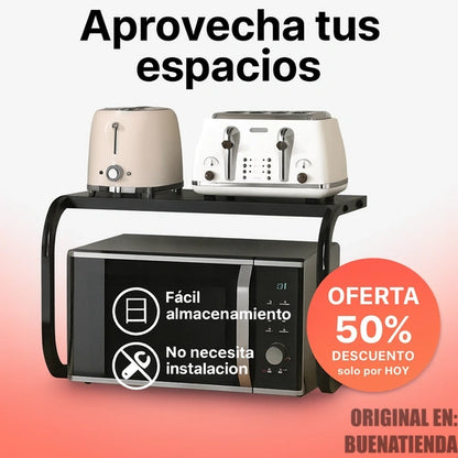 Convierte cualquier rincón en espacio extra en 60s | Estantería multiusos