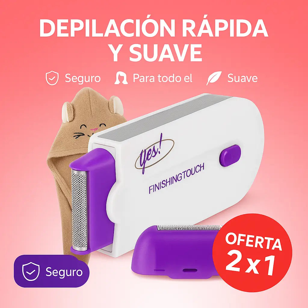 🔥Combo Depiladora + Toalla de Microfibra 2X1 | Frescura y Confianza Todo el Día