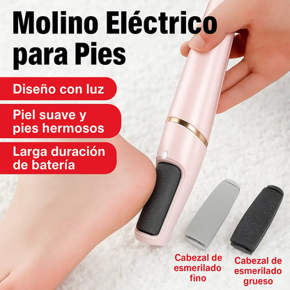 REMOVEDOR ELÉCTRICO DE CALLOS + GORRO ANTIESTRÉS 2X1 QUE RELAJA COMO NUNCA💆