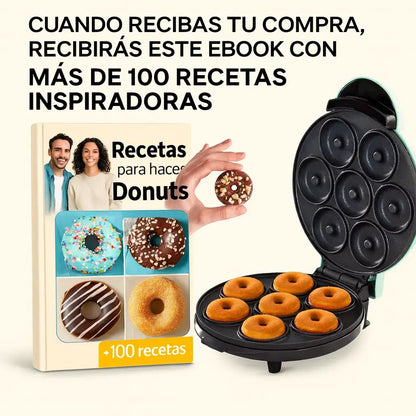 Máquina para hacer mini donas en segundos | DONUTPRO + E-BOOK CON +100 RECETAS🍩