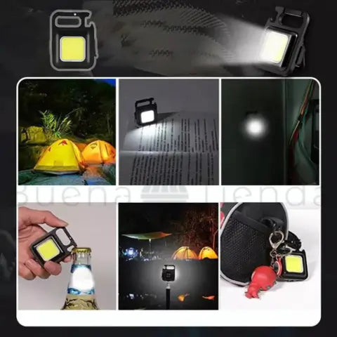 COMBO SEGURITECH: MINI CÁMARA HD+MINI LAMPARA PORTATIL PLUS