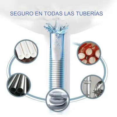 InstaClean®: Sellador anti filtraciones+Líquido destapa cañerias+Brocha GRATIS