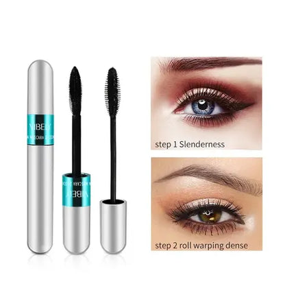 2X1 EyeLash® :Mascara Profesional para Pestañas y Cejas de fibra de Seda 4D