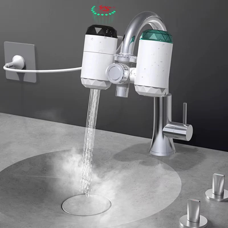 Agua pura al instante en tu grifo | Purificador 2x1