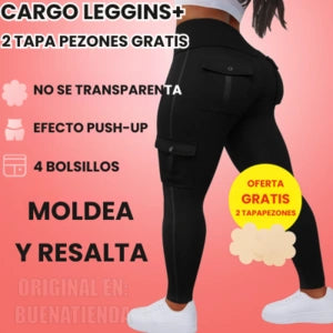 LEGGINS CARGO + 2 TAPAPEZONES GRATIS | Moldea Visualmente y Resalta Fácil