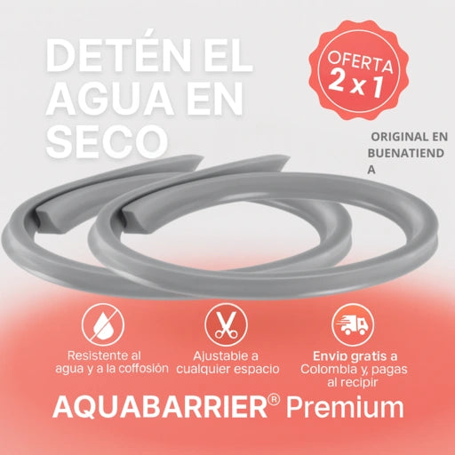 Barrera De Agua Multiproposito 2X1 | AQUABARRIER® Premium