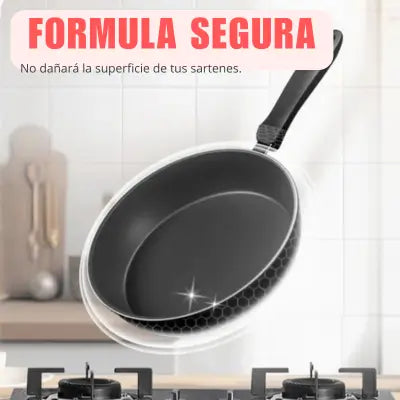 REMOVEDOR DE GRASA PARA COCINAS 2X1 | LIMPIEZA PROFUNDA PARA OLLAS/PLATOS🍳