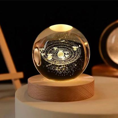 Convierte Tu Habitación en una Galaxia Inteligente – Esfera LED con IA