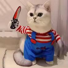 Convierte a tu mascota en CHUCKY 🔪🐶