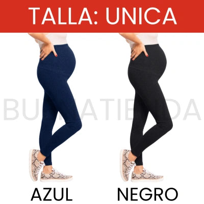 Los leggings más cómodos para las futuras mamás en combo