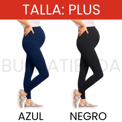 Los leggings más cómodos para las futuras mamás en combo