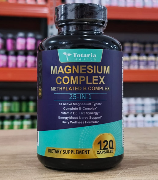Magnesium Complex 25-EN-1 — Alivio en la Menopausia (120 Cáps)