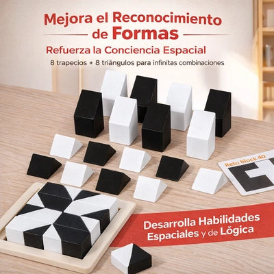 PUZZLE DE ROMPECABEZAS ULTRA DIVERTIDO PARA CULTIVAR IMAGINACION ESPACIAL🧩