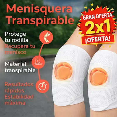 RODILLERA MENISCAL PREMIUM 2X1  PARA MAYOR ESTABILIDAD CON MENOS MOLESTIAS🦵
