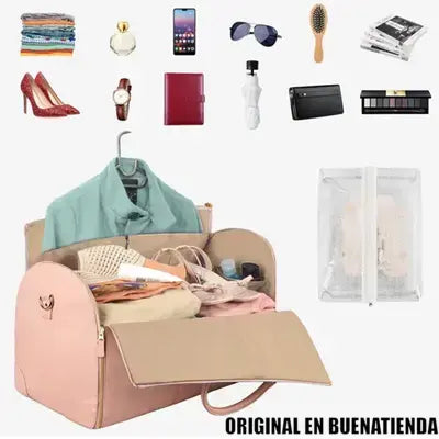 COMBO DUOTRAVEL™: Maleta de viaje + Joyero Elegante