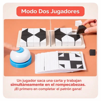 PUZZLE DE ROMPECABEZAS ULTRA DIVERTIDO PARA CULTIVAR IMAGINACION ESPACIAL🧩