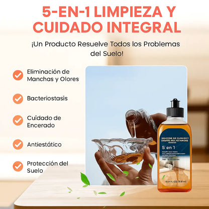 RENUEVAPISOS 5 EN 1 – LIMPIADOR PROFESIONAL PARA MADERA Y PISOS ✨ OFERTA 2X1