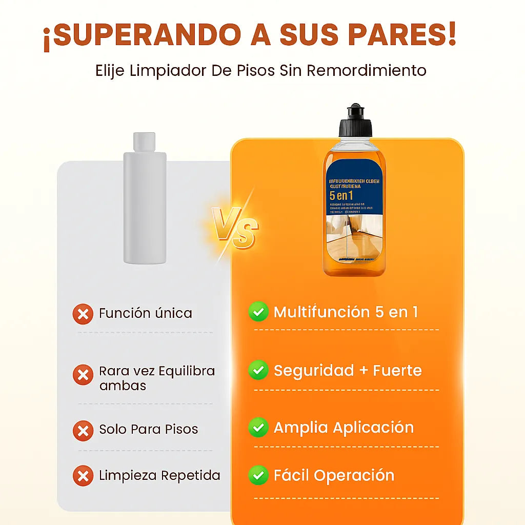 RENUEVAPISOS 5 EN 1 – LIMPIADOR PROFESIONAL PARA MADERA Y PISOS ✨ OFERTA 2X1