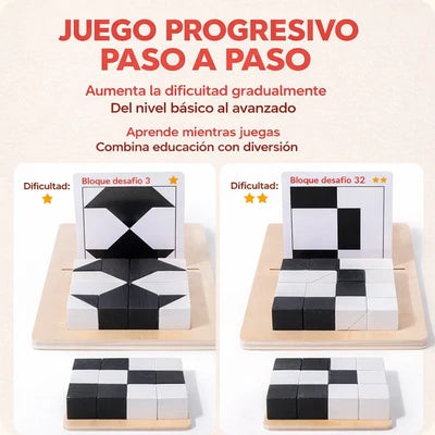 PUZZLE DE ROMPECABEZAS ULTRA DIVERTIDO PARA CULTIVAR IMAGINACION ESPACIAL🧩