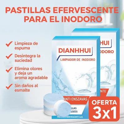 PASTILLAS PARA INODORO ULTRA POTENTES 3X1 (48 PASTILLAS) QUE DEJAN LIMPIO COMO NUNCA 🫧
