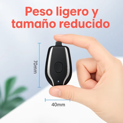LLAVERO PARA EMERGENCIAS 2X1 CON ENERGÍA SOLAR 🔋
