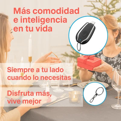 LLAVERO PARA EMERGENCIAS 2X1 CON ENERGÍA SOLAR 🔋