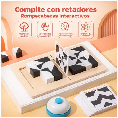 PUZZLE DE ROMPECABEZAS ULTRA DIVERTIDO PARA CULTIVAR IMAGINACION ESPACIAL🧩