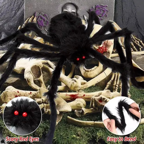 Transforma tu Halloween con 2 Arañas Gigantes al Precio de 1