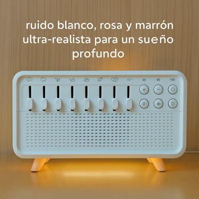 Soundscape Pro: humidificador de ruido blanco 4 en 1🍃