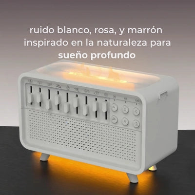 Soundscape Pro: humidificador de ruido blanco 4 en 1🍃